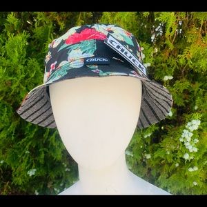 Original chuck bucket hat one size black color
